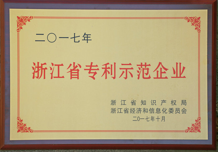 浙江專利示范企業(yè)